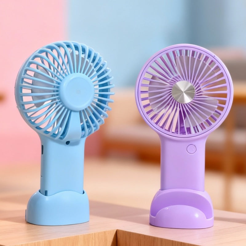 Women's portable handheld fan with variable speed control and ergonomic design Kalsten