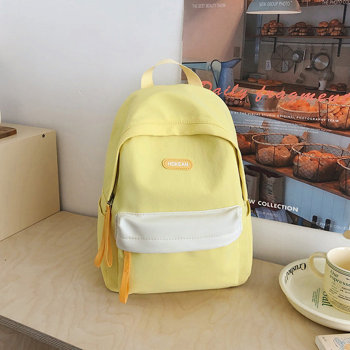 Lightweight Multicolored Casual School Backpack