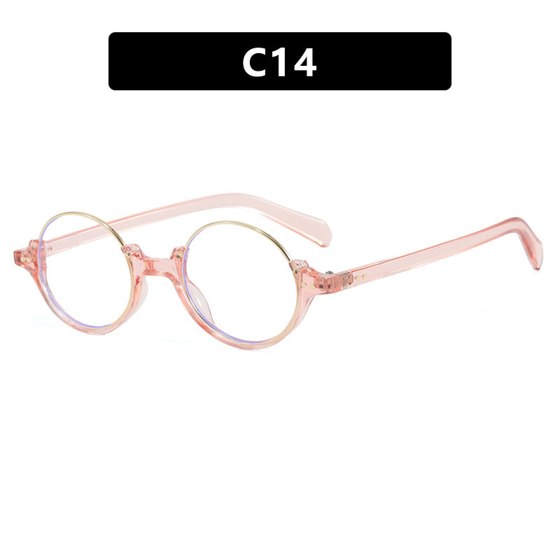 Women's round sunglasses with elegant plastic frame Kalsten