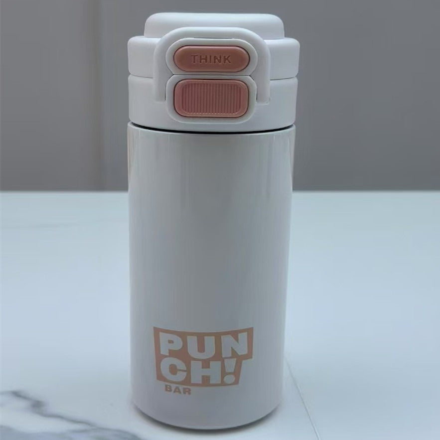 Women's modern insulating drinking bottle with innovative closure system Kalsten