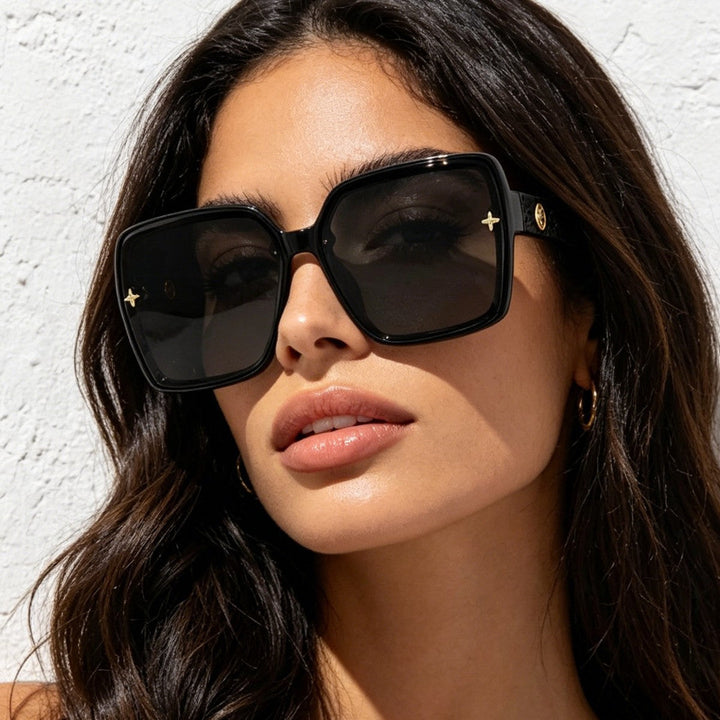 Women oversized square sunglasses with elegant design Kalsten