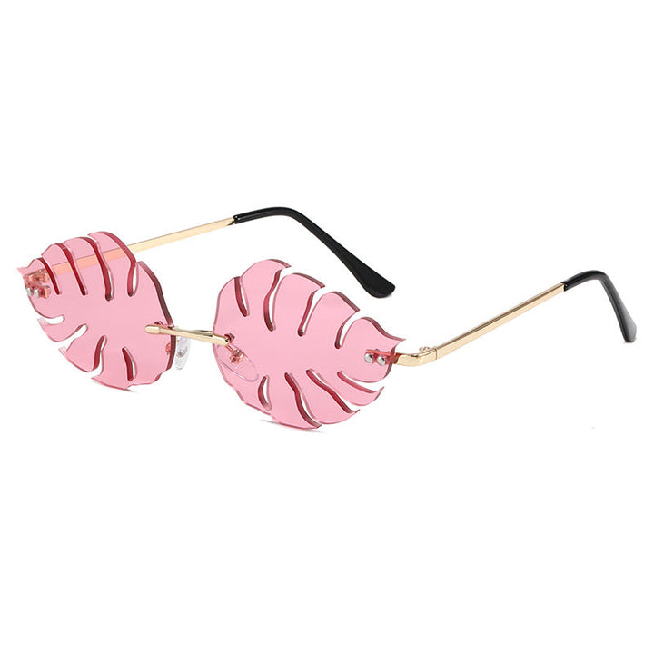 Ladies fashionable sunglasses with striking leaf design Kalsten