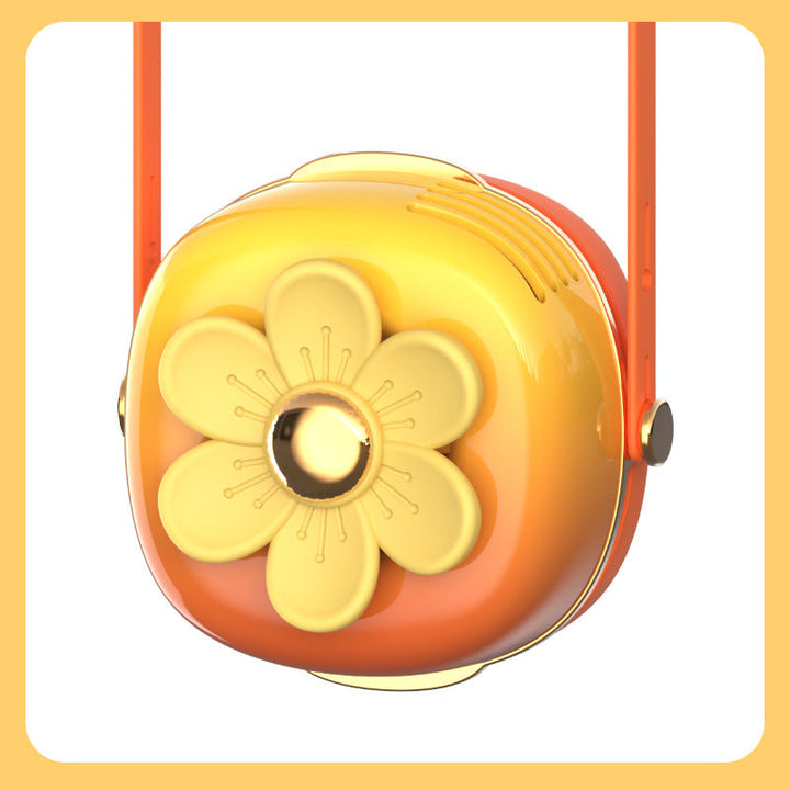 Ladies Portable Fan Lamp in Flower Design Kalsten