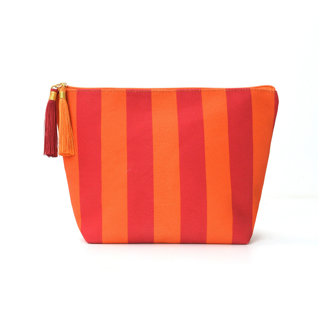 Cosmetic bag with sophisticated stripe pattern Kalsten