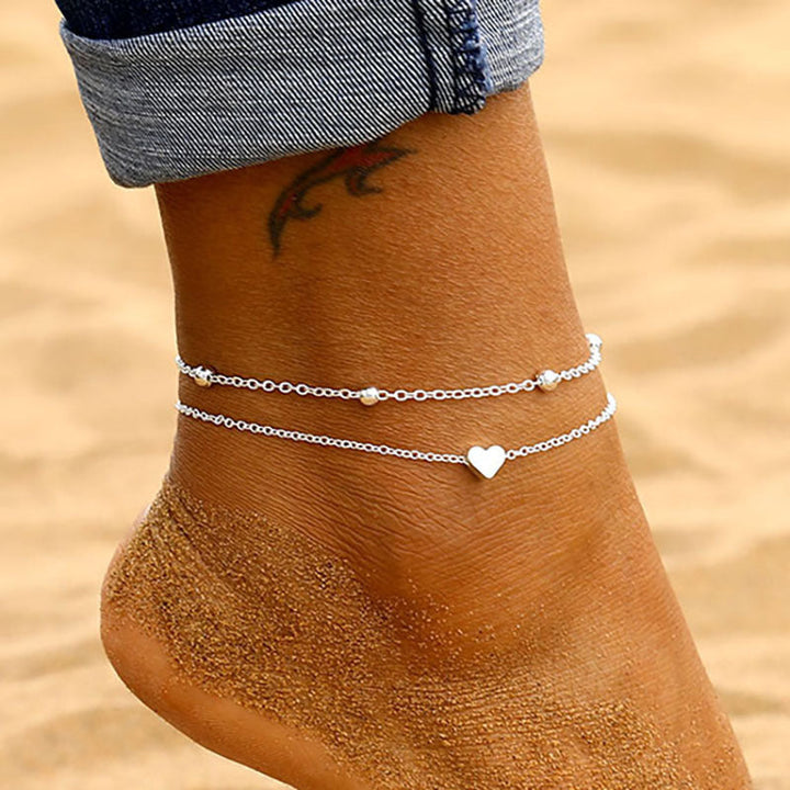 Elegant Double Chain Anklet Kalsten
