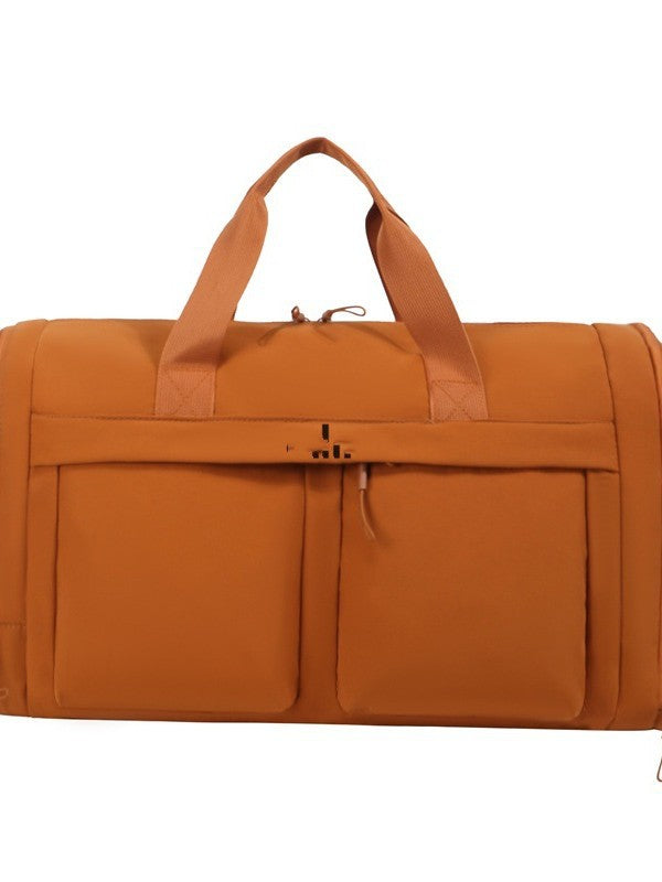 Sporty travel bag with versatile side pockets Kalsten