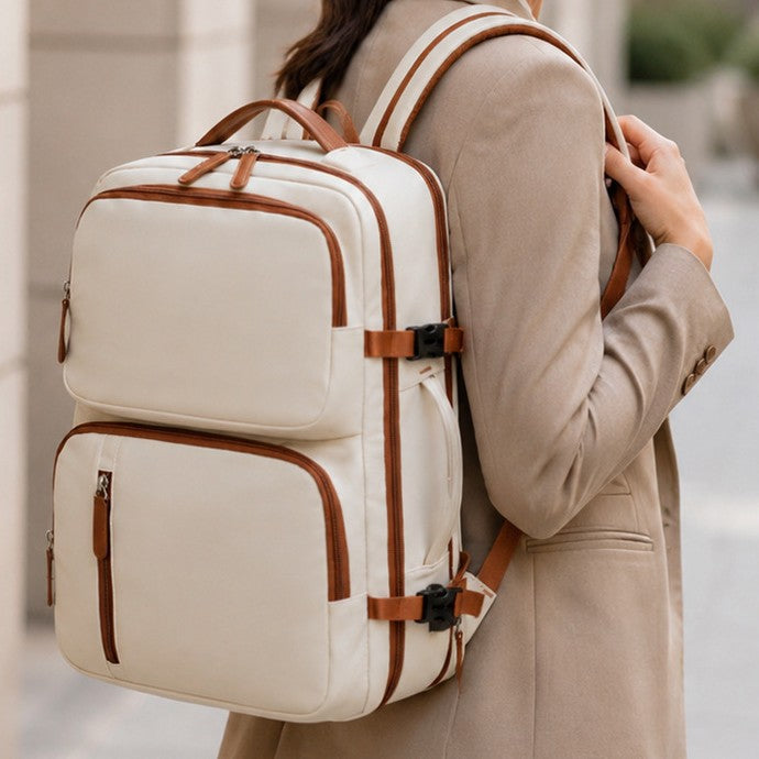 Elegant backpack with multifunctional compartments Kalsten