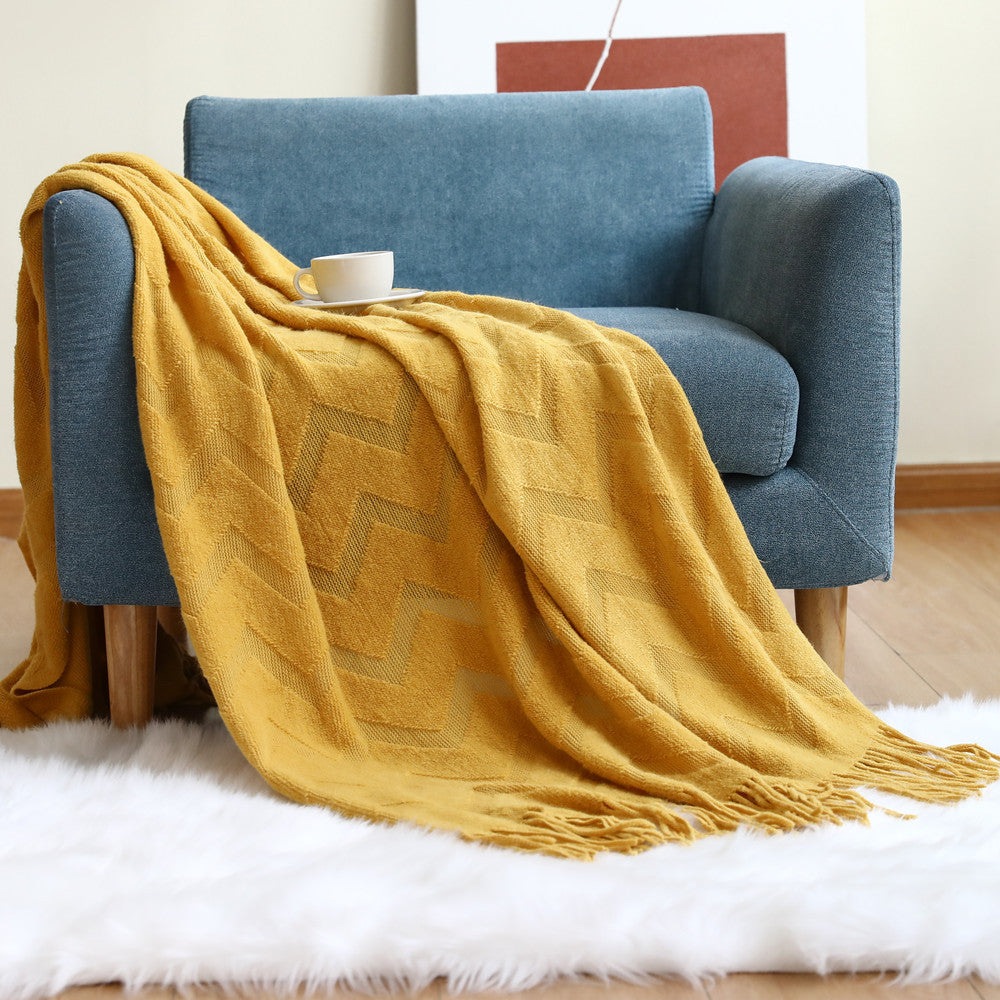 Ladies' throw blanket Kalsten