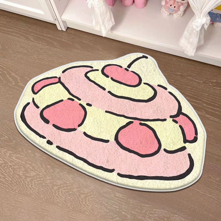 Children's Playful Cat-Shaped Area Mat Kalsten