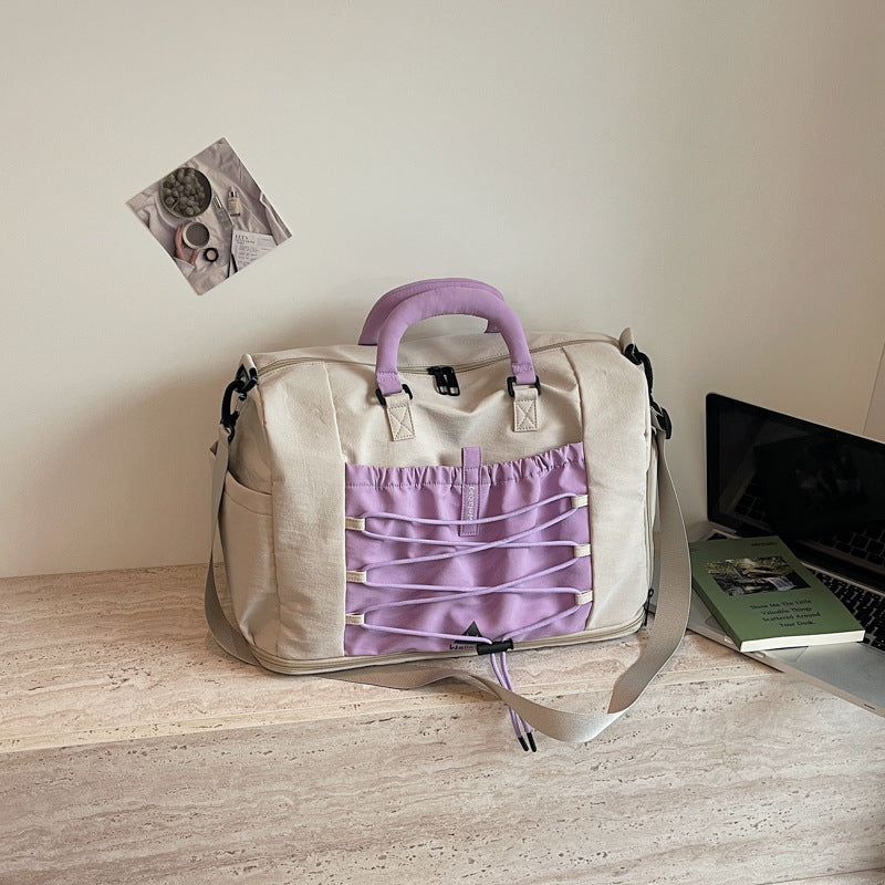 Women's Multifunctional Sports and Travel Bag with Elastic Details Kalsten