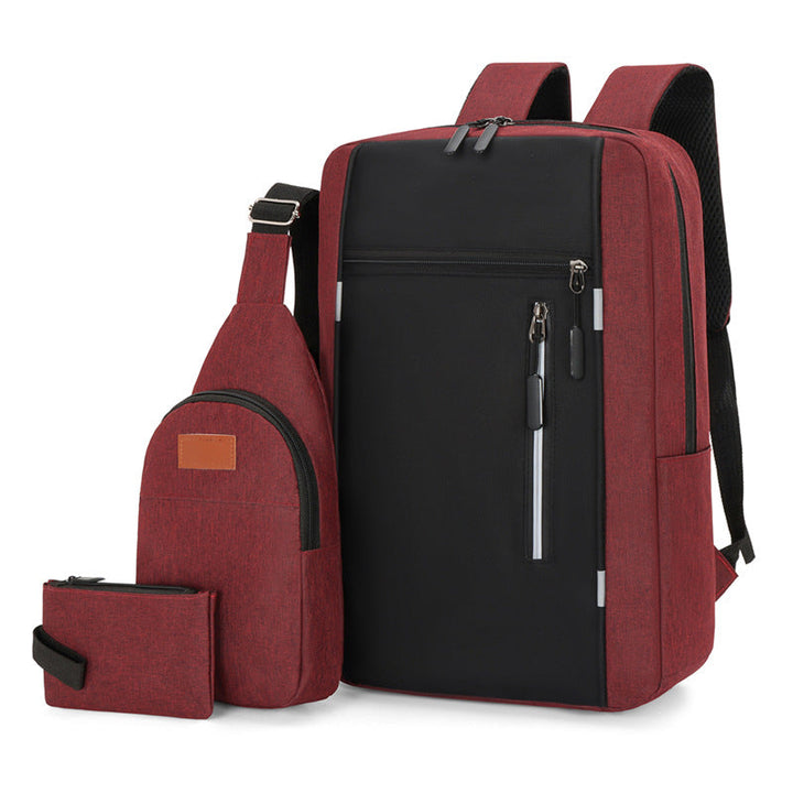 Multi-Functional Tech Backpack with Detachable Sling Bag Kalsten