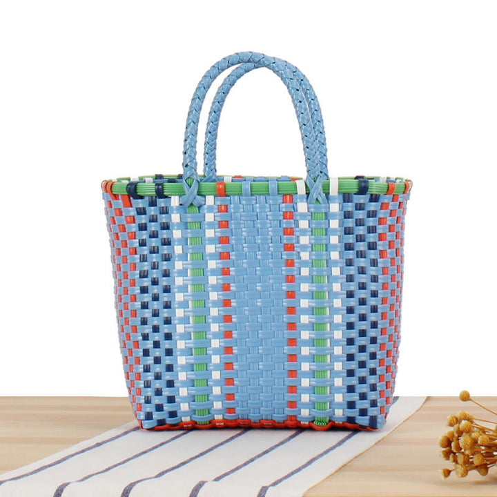 Colorful Woven Beach and Shopping Bag Kalsten