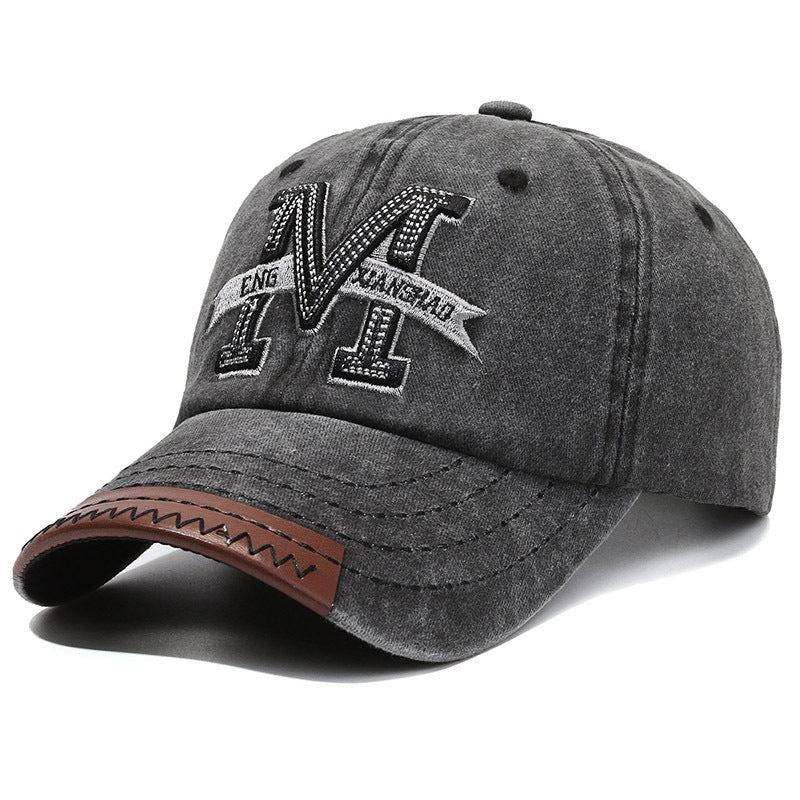 Men's Distressed Patch Baseball Cap Kalsten