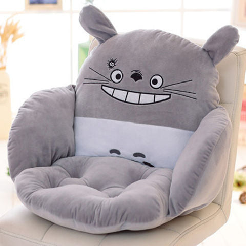 Plush seat cushion with cute bear motif Kalsten