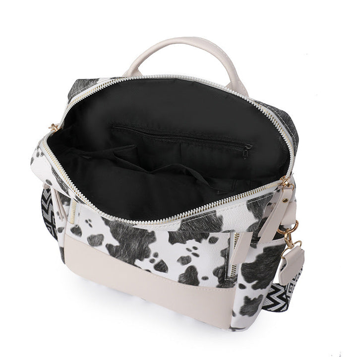 Fashionable Cow Print Backpack Kalsten