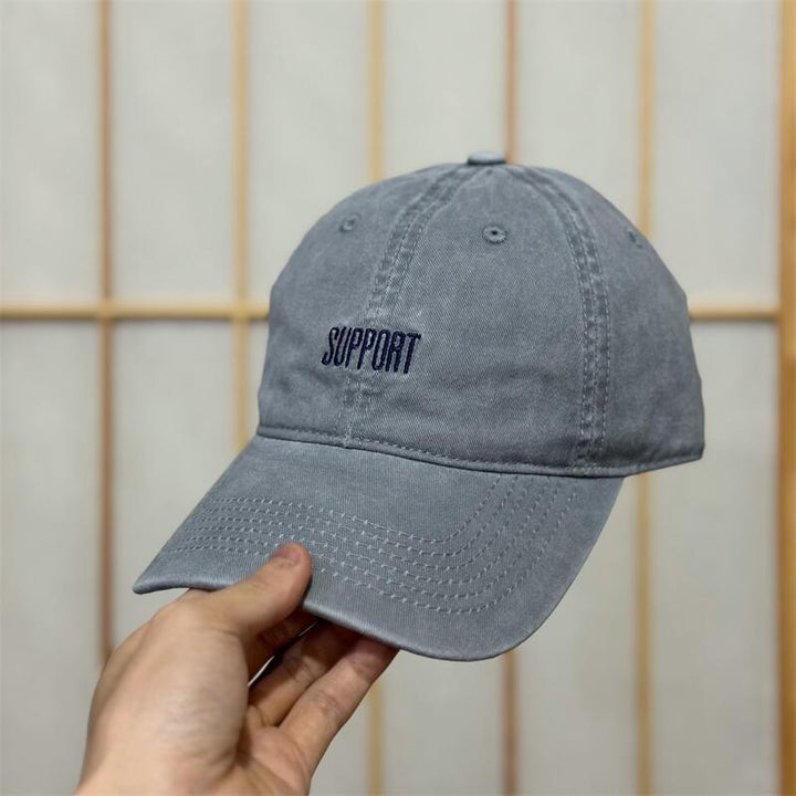 Men's Supportive Embroidered Cotton Baseball Cap Kalsten