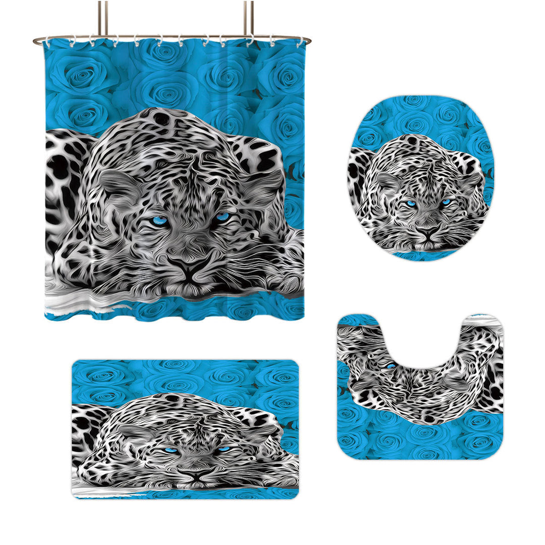 Artistic Floral Theme Bathroom Décor Set Kalsten