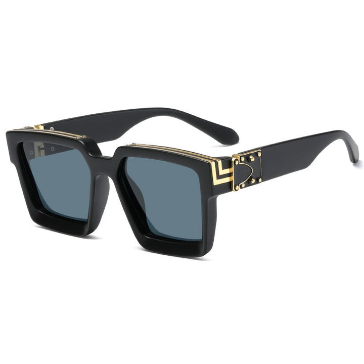 Women's square designer sunglasses with striking frame Kalsten