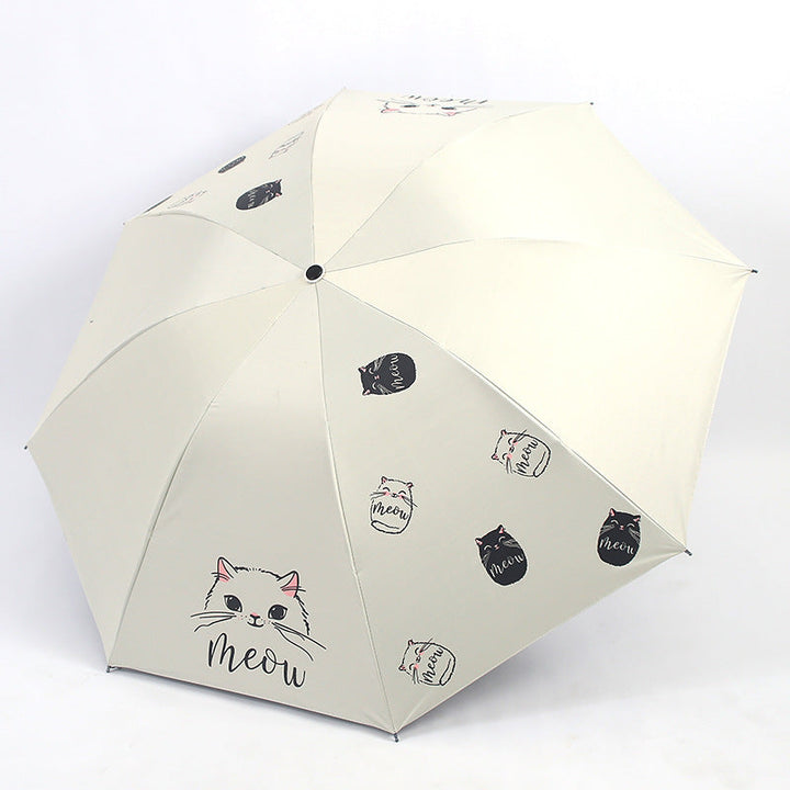 Ladies umbrella with playful cat design Kalsten
