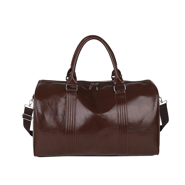 Stylish Leather Travel Duffel Kalsten