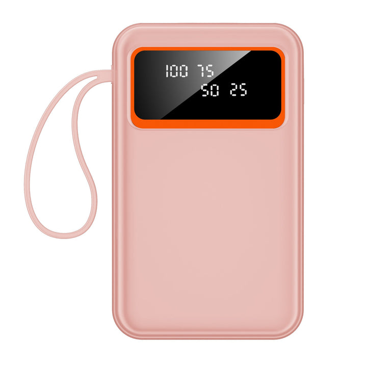 Portable power bank with digital LED display and fast charging function Kalsten