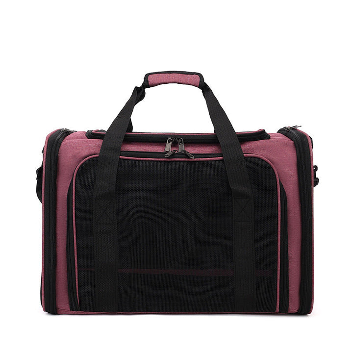 Unisex Pet Transport Bag with Breathable Mesh Kalsten