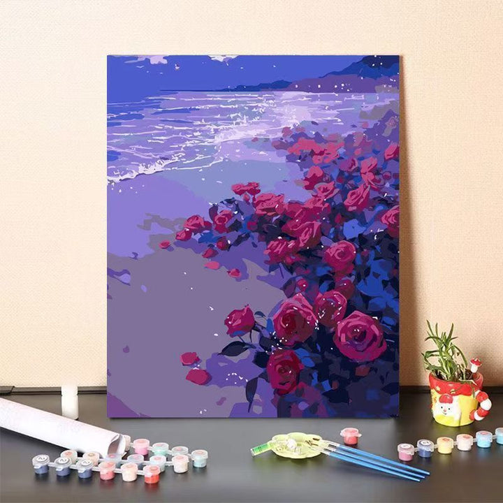 DIY Paint-by-Number Art Kit Kalsten