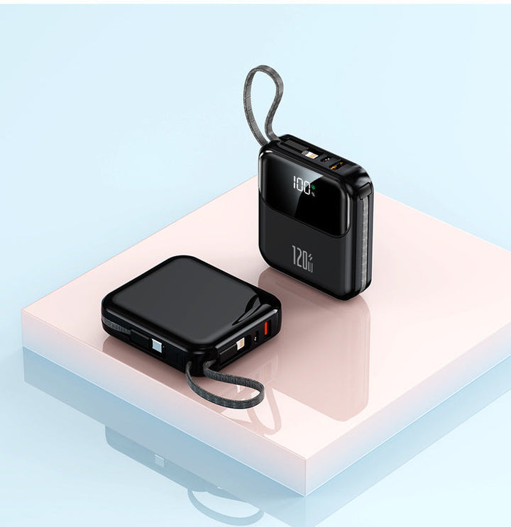 Compact power bank with digital display and high-speed charging function Kalsten