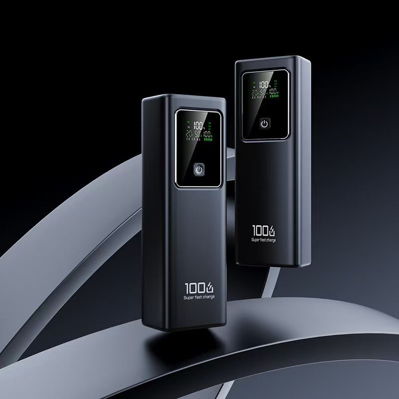 Power bank with integrated LCD display and super fast charging function Kalsten