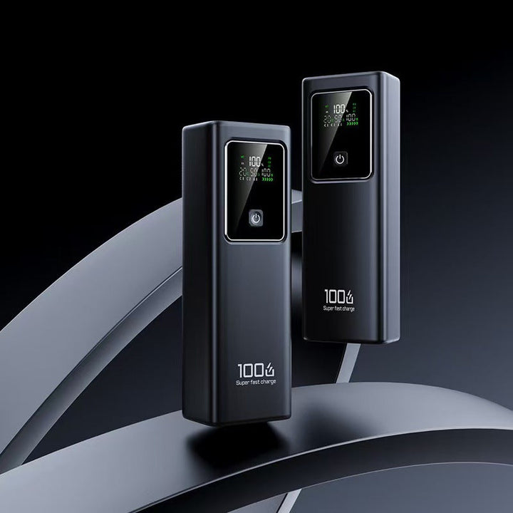 Power bank with integrated LCD display and super fast charging function Kalsten