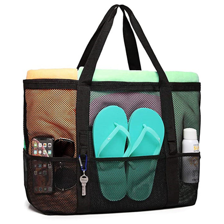 Practical beach bag with mesh design Kalsten