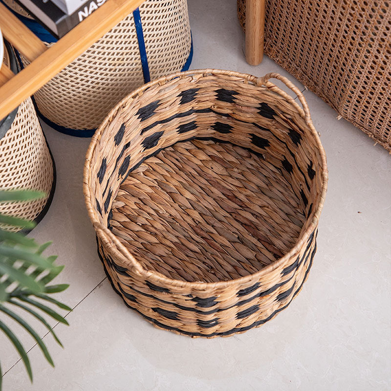 Woven Storage Basket with Handles Acalora