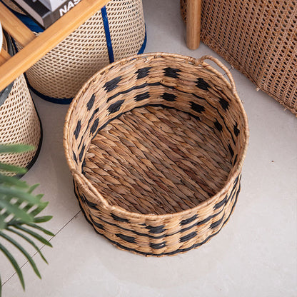 Woven Storage Basket with Handles Acalora