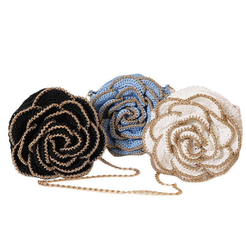 Shoulder bag in romantic rose design Kalsten