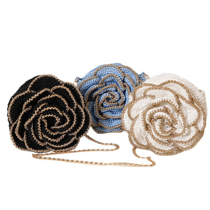 Shoulder bag in romantic rose design Kalsten