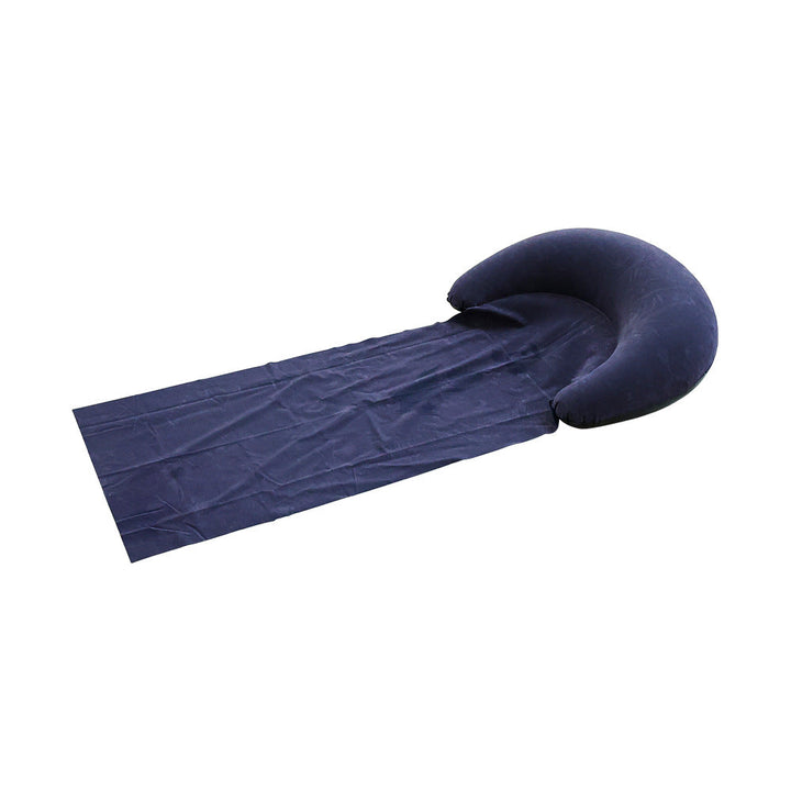 Women Inflatable Relax Lounger with Integrated Headrest Kalsten