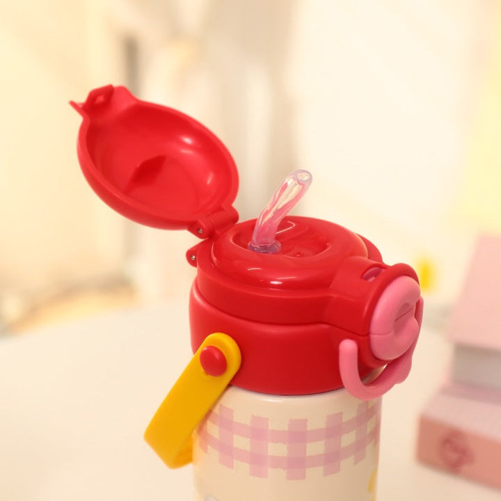 Ladies Insulated Drinking Bottle in Cheerful Strawberry Design Kalsten