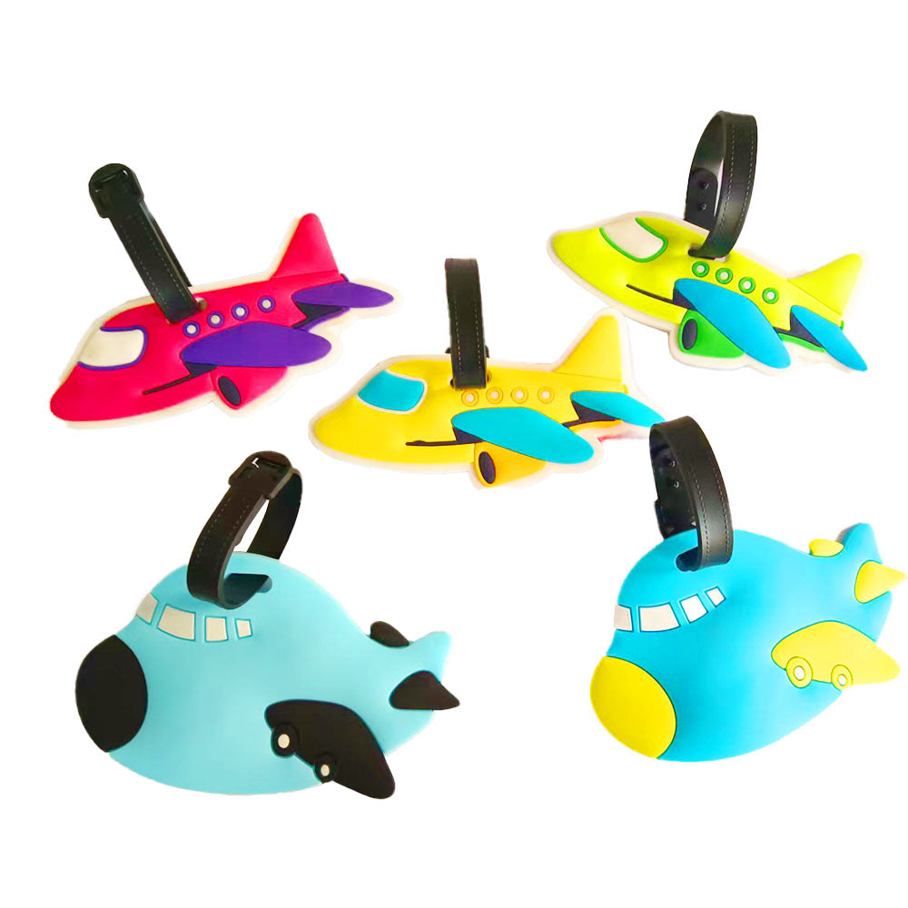 Unisex luggage tag in creative airplane design Kalsten