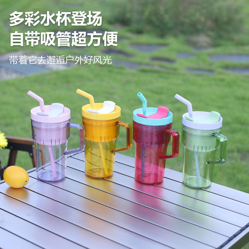 Women's reusable water bottle with integrated freshness filter Kalsten