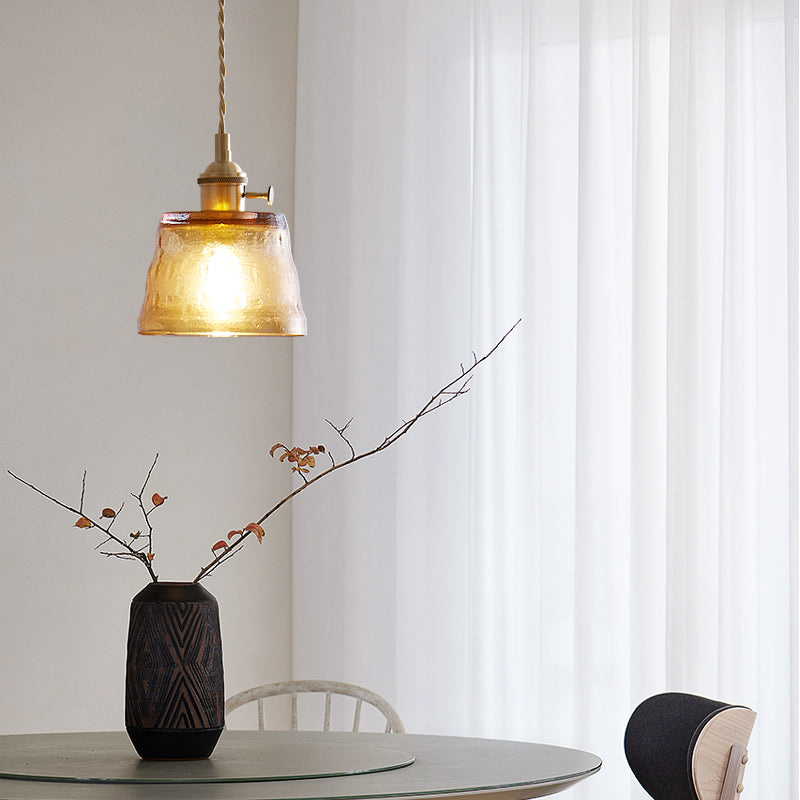Modern Simple Cup Glass Pendant Lamp For Living Room | Kalsten
