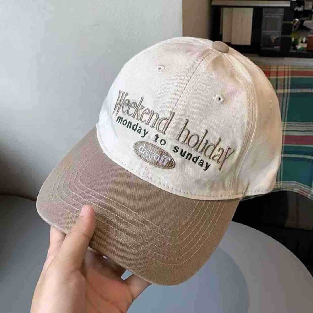 Women's Casual Embroidered Adjustable Cap Kalsten