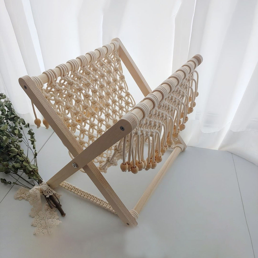 Macrame Storage Basket Acalora
