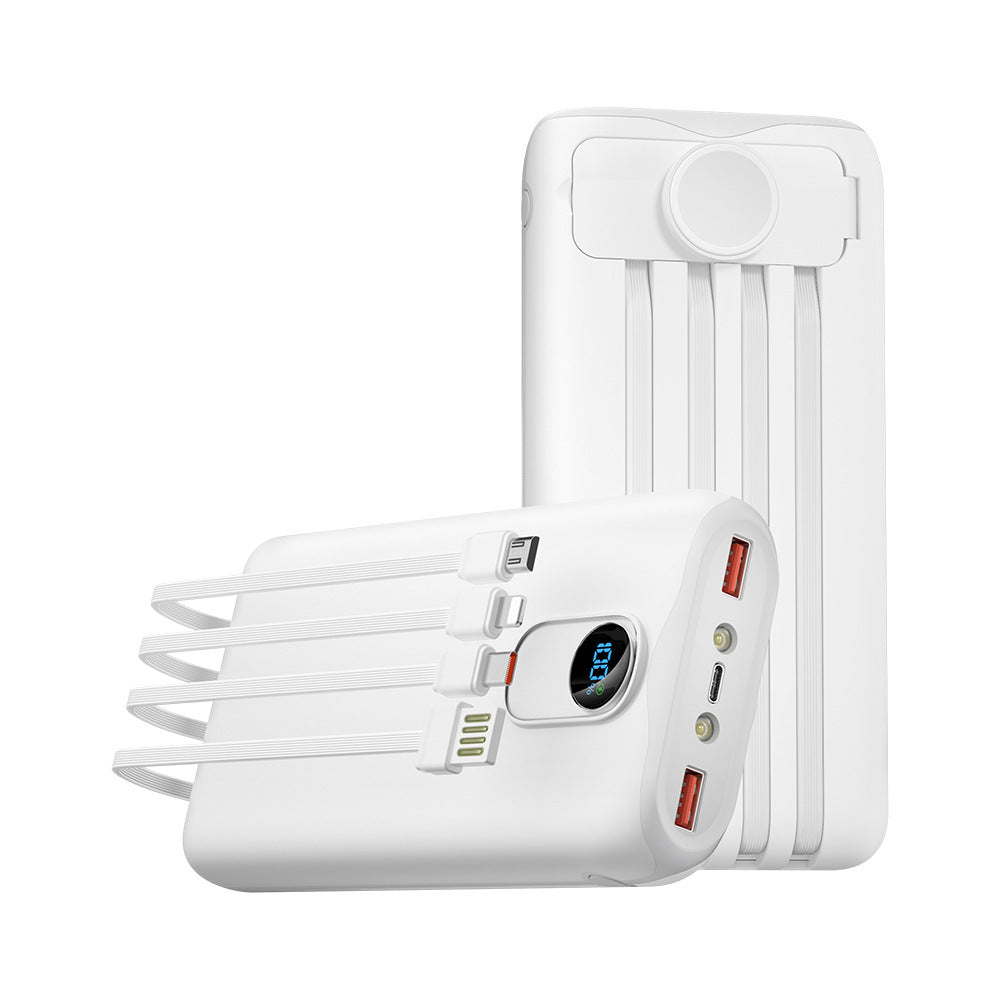 Portable power bank with fast inductive charging and multiple USB ports Kalsten