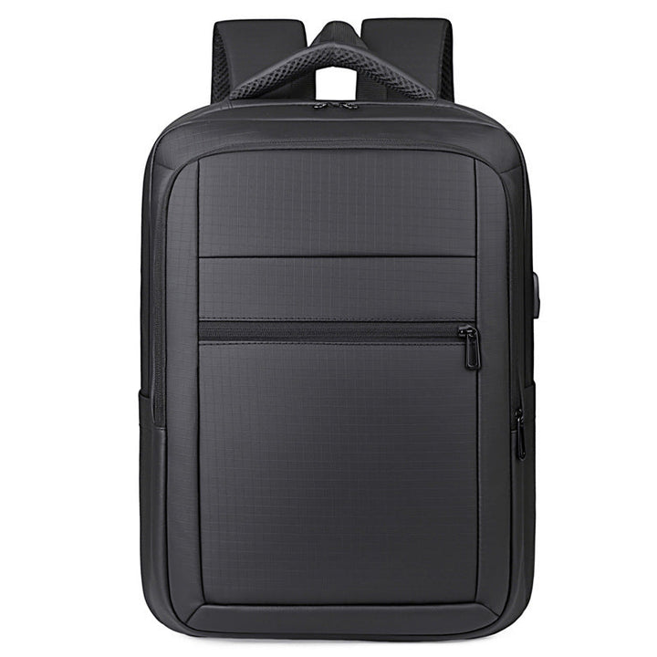 Stylish business backpack with protective compartments and ergonomic carrying system Kalsten