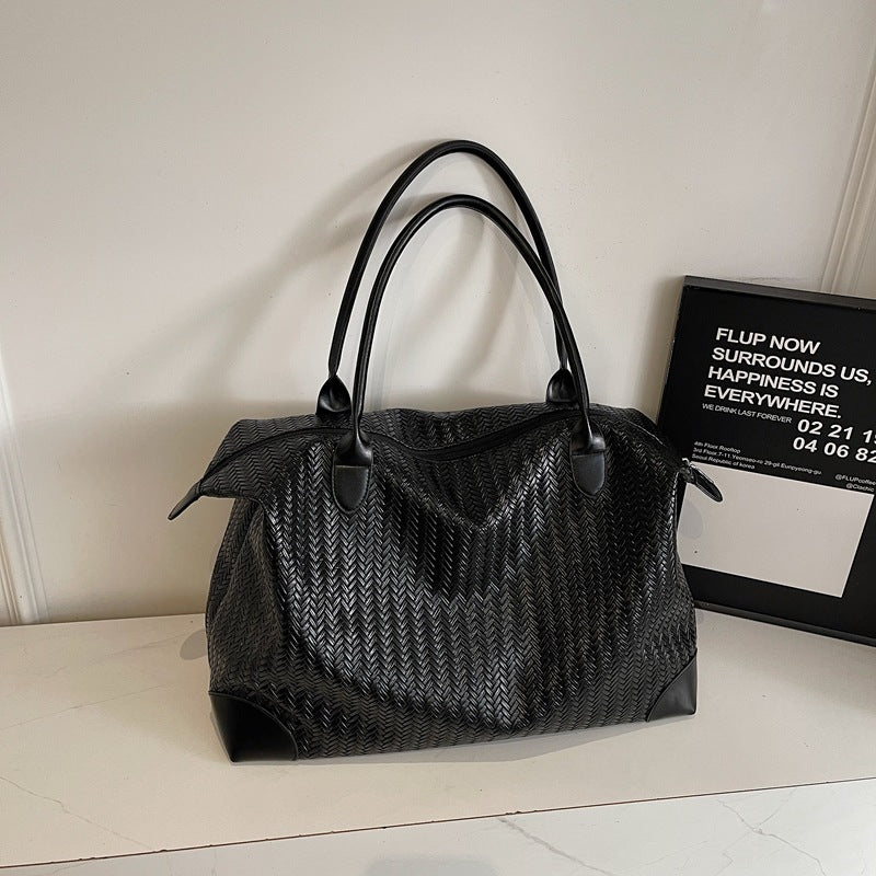 Luxurious Travel Bag In Modern Zigzag Pattern Kalsten