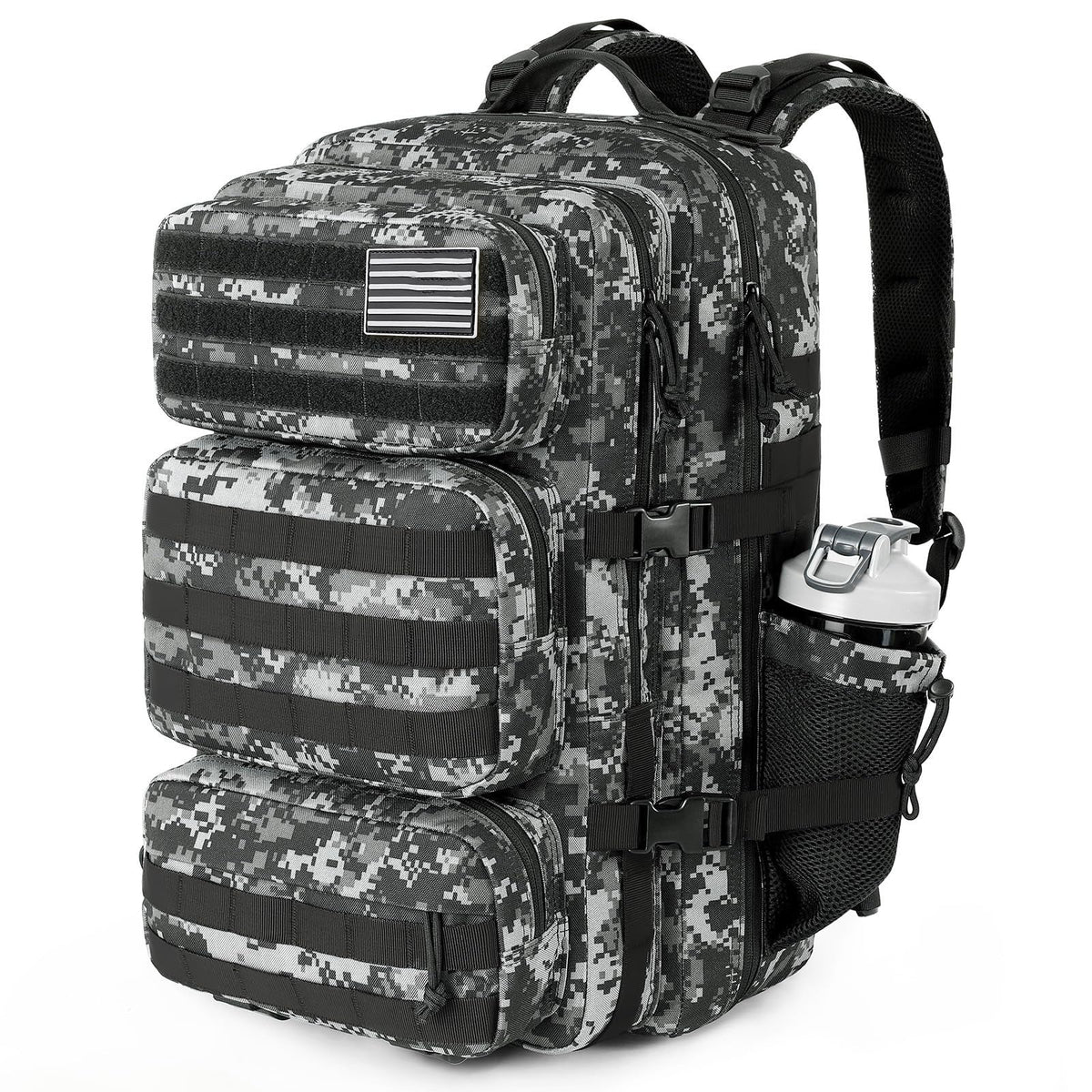 Men's Tactical Military Backpack with Modular Modules Bowlift