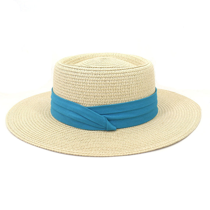 Breathable Sun Straw Boater Hat | Kalsten