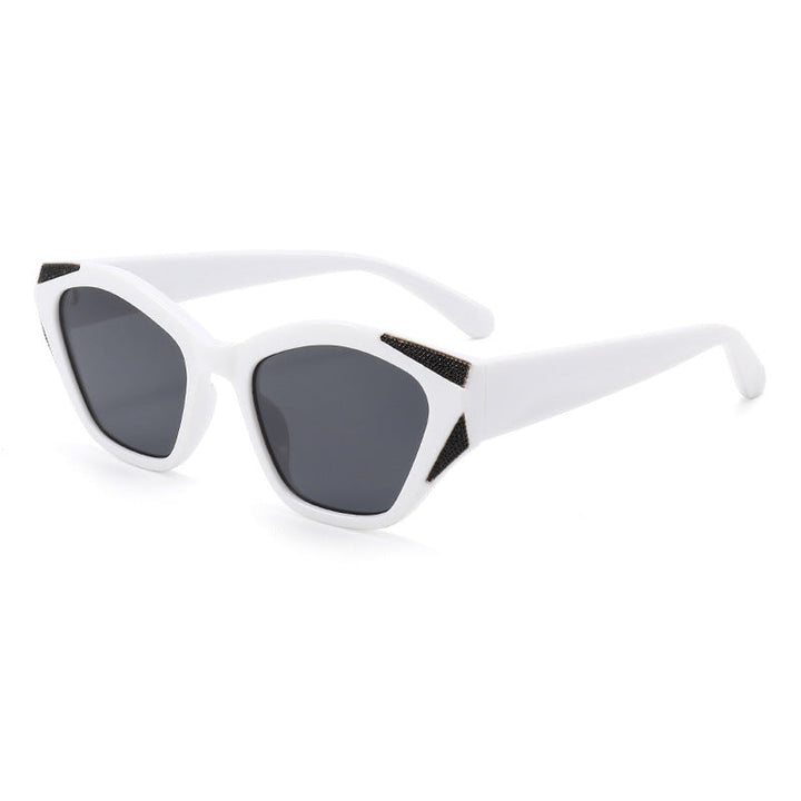 Women's fashionable oversized sunglasses with glittering accents Kalsten