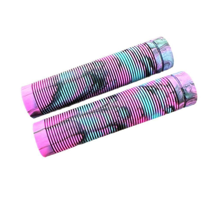 Vibrant Textured Bicycle Handlebar Grips Kalsten