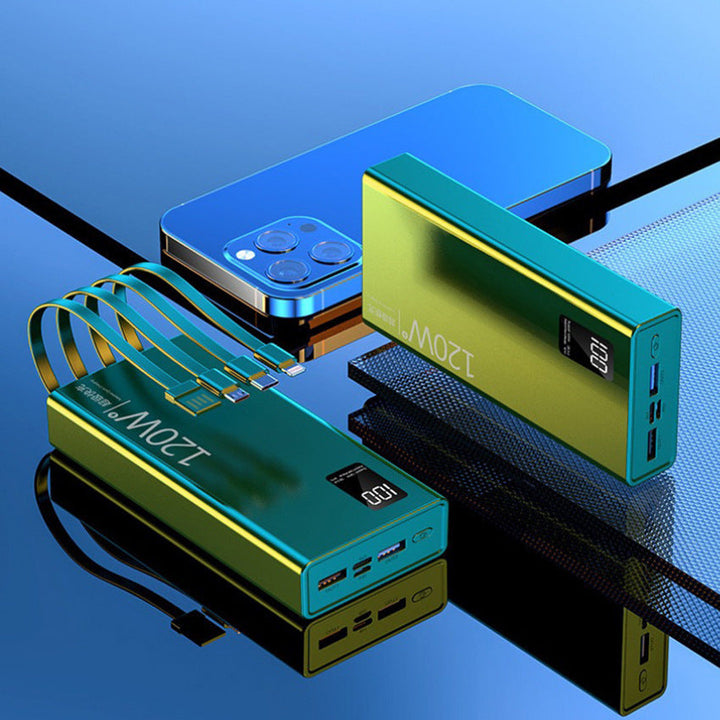 High-performance power bank with integrated fast charging ports and LCD display Kalsten